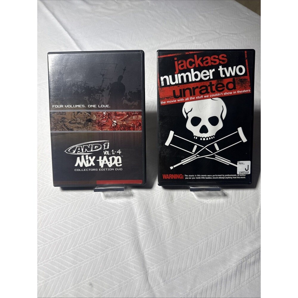 And 1 Mixtape Vol 1-4 Collector's Edition DVD Complete And1 OOP Booklet/Jackass2